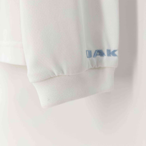 オークリー OAKLEY ロゴ刺繍 ハイネック ハーフジップ ロングスリーブTシャツ メンズ import:M