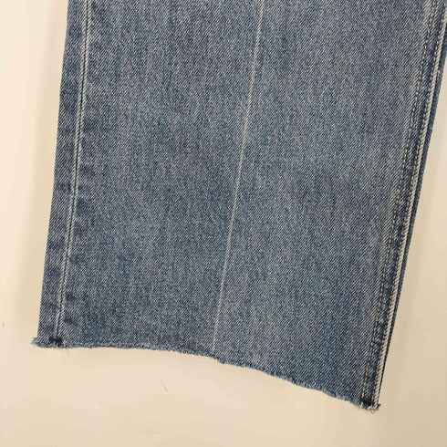 エヴリス EVRIS ダメージワイドデニムパンツ レディース JPN:S