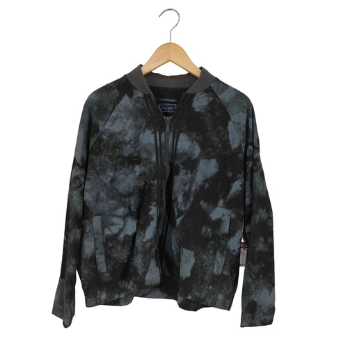 maison gigot 総柄クロップド トラックジャケット レディース