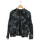 maison gigot 総柄クロップド トラックジャケット レディース