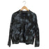 maison gigot 総柄クロップド トラックジャケット レディース