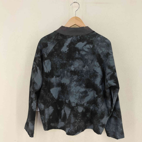 maison gigot 総柄クロップド トラックジャケット レディース