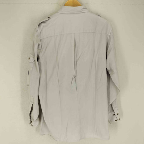 アバクロンビーアンドフィッチ Abercrombie & Fitch 80s エポレット付きフィッシングシャツ メンズ JPN:L