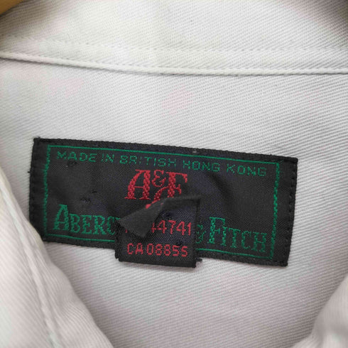 アバクロンビーアンドフィッチ Abercrombie & Fitch 80s エポレット付きフィッシングシャツ メンズ JPN:L