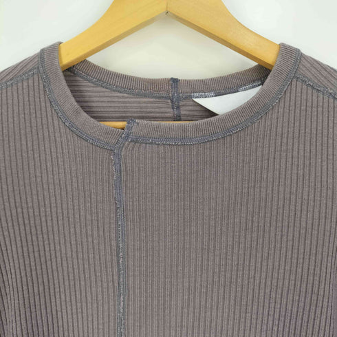 アンユーズド UNUSED Long-Sleeve T-shirt リブ ロングスリーブTシャツ レディース JPN:0