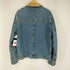 ザラ ZARA 襟コーデュロイ デニムトラッカージャケット メンズ import:L
