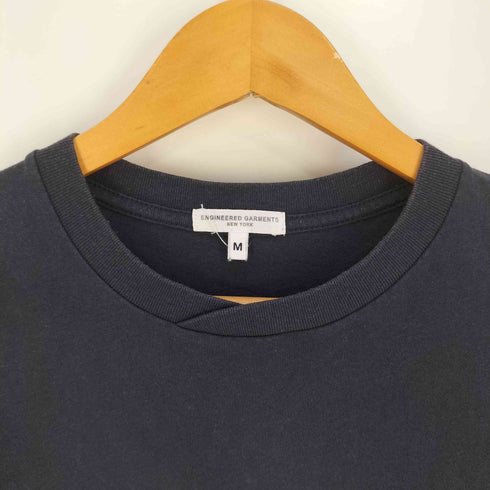 エンジニアードガーメンツ Engineered Garments USA製 ポケット付き クルーネックTシャツ メンズ import:M