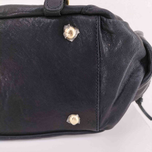 フロントダブルポケット 2WAYレザーバッグ LAMPO ZIPPER レディース