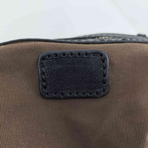 フロントダブルポケット 2WAYレザーバッグ LAMPO ZIPPER レディース