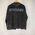 Black air 刺繍デザイン L/S コーデュロイベースボールシャツ メンズ import:XL