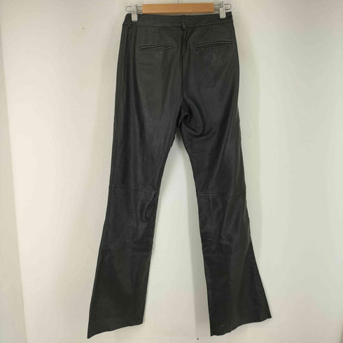 VAKKO SPORT レザーフレアパンツ レディース 6
