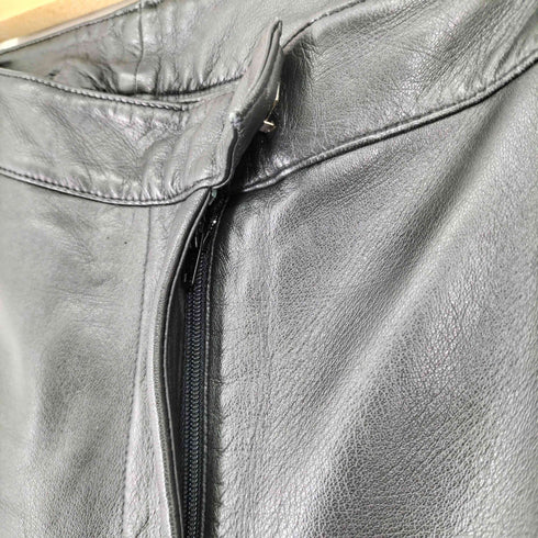 VAKKO SPORT レザーフレアパンツ レディース 6