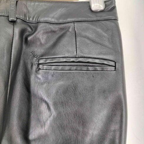 VAKKO SPORT レザーフレアパンツ レディース 6