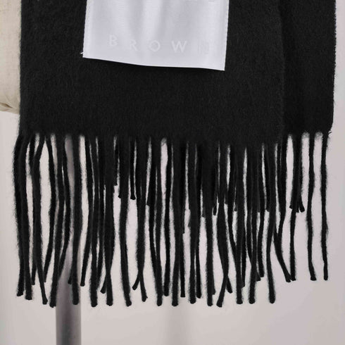 EDWARD BROWN Cashmere scarf Ecru エクリュ マフラー レディース