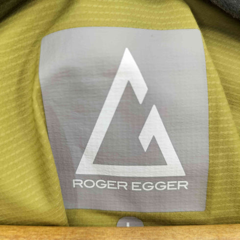ロジャーエダー ROGER EGGER ロゴプリント ナイロンパーカー メンズ JPN:L