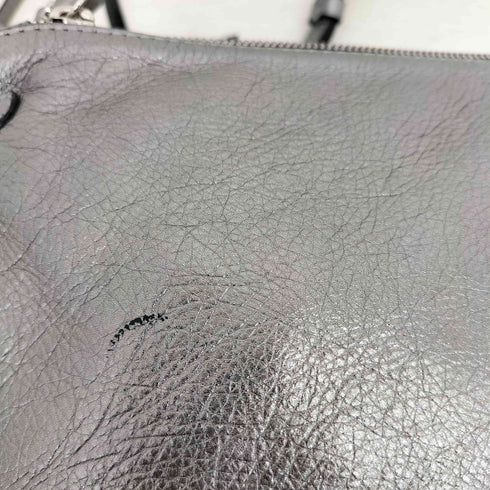 ジャンニキャリーニ GIANNI CHIARINI メタリック ショルダーバッグ レディース