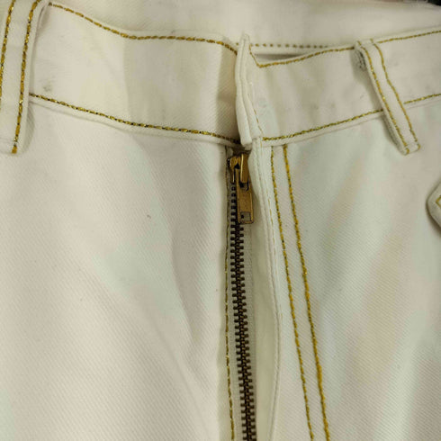 コムデギャルソンオムプリュス COMME des GARCONS HOMME PLUS 07SS Golden Boy期 ラメステッチ ダブルニーデニムパンツ メンズ SS