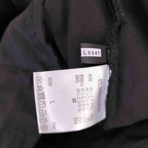 エルノロゼット Ellno Loset センター柄ワイドスラックス メンズ JPN:L