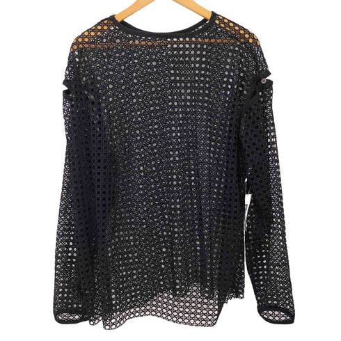 エルノロゼット Ellno Loset 2way カットアウトメッシュTシャツ レディース JPN:L