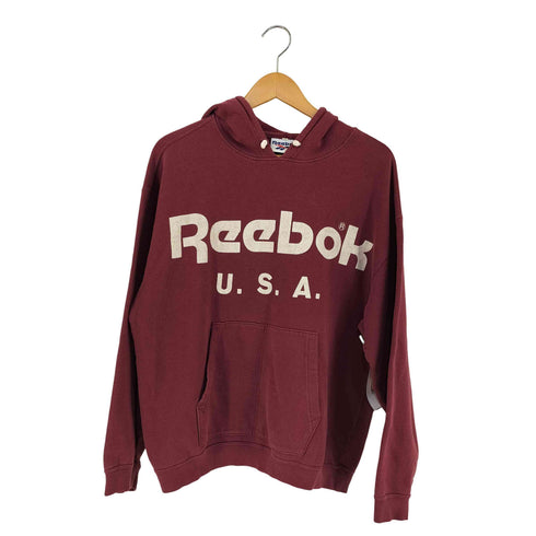 リーボック Reebok ロゴ プルオーバーパーカー メンズ O