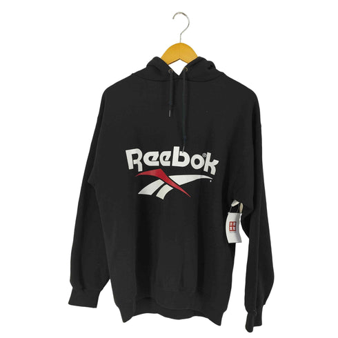 リーボック Reebok USA製 ロゴ プルオーバーパーカー メンズ import:M