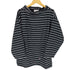 ニューリンスモック NEWLYN SMOCKS ボーダー柄2ポケット L/S TEE メンズ JPN:M