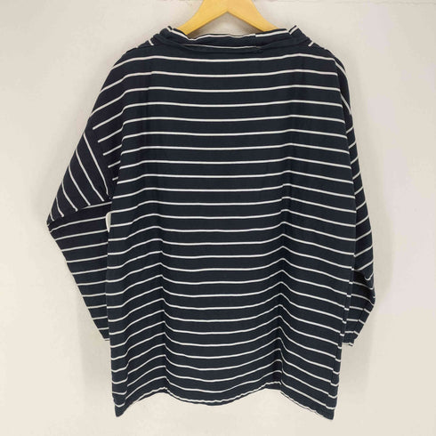 ニューリンスモック NEWLYN SMOCKS ボーダー柄2ポケット L/S TEE メンズ JPN:M