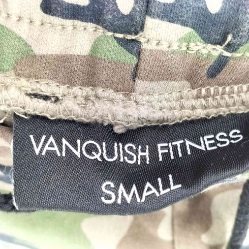 ヴァンキッシュ VANQUISH FITNESS 迷彩 ジップポケット スウェットパンツ メンズ JPN:S