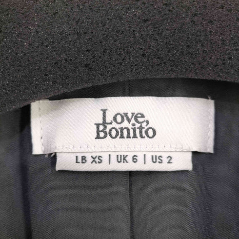 LOVE BONITO ウール混 ロングコート レディース import:XS