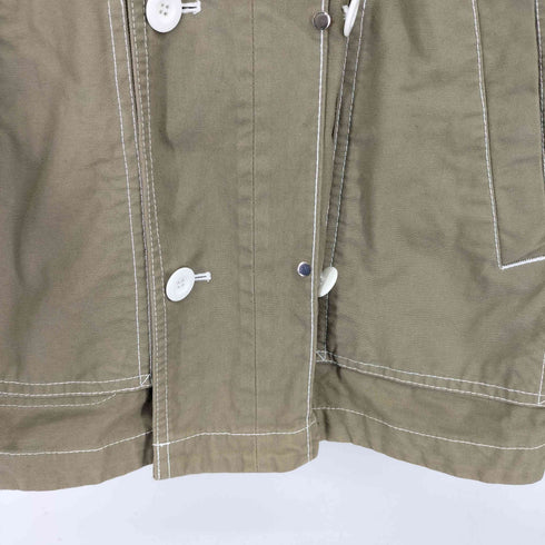 ジュンヤワタナベコムデギャルソンマン JUNYA WATANABE COMME des GARCONS MAN 06SS 解体再構築 ダックキャンバス リバーシブル ピーコート メンズ SS