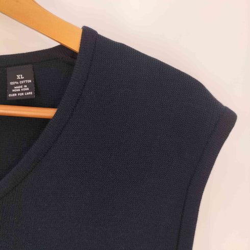 ストラクチャー STRUCTURE Vネック コットン ニットベスト メンズ import:XL
