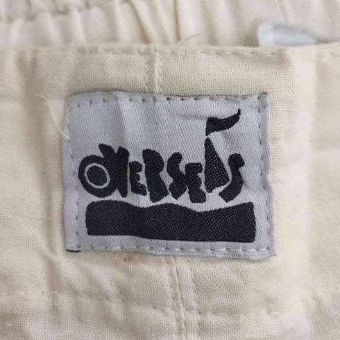 OVERSEAS タック ワイド テーパードパンツ メンズ