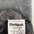 デシグアル Desigual 裏地ペイズリー ラインストーンデザイン 1Bスウェットテーラードジャケット レディース 36
