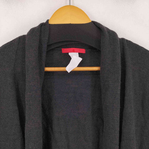 ウール混 ボタンレスカーディガン メンズ JPN:M