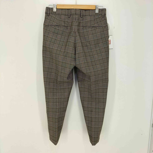 ビューティーアンドユースユナイテッドアローズ BEAUTY & YOUTH UNITED ARROWS TW グレンチェック 1P ワイド テーパードパンツ メンズ JPN:M