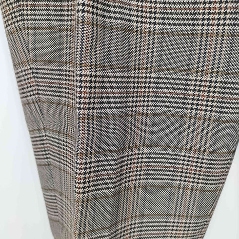 ビューティーアンドユースユナイテッドアローズ BEAUTY & YOUTH UNITED ARROWS TW グレンチェック 1P ワイド テーパードパンツ メンズ JPN:M