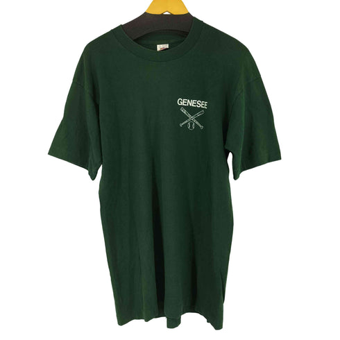 フルーツオブザルーム FRUIT OF THE LOOM 90s USA製 プリントクルーネックTシャツ メンズ JPN:L