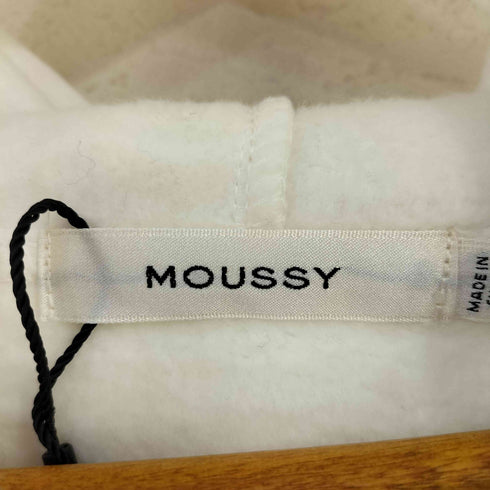 マウジー moussy BOXY HOODIE トップス レディース FREE