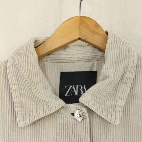 ザラ ZARA コーディロイジャケット レディース import:M