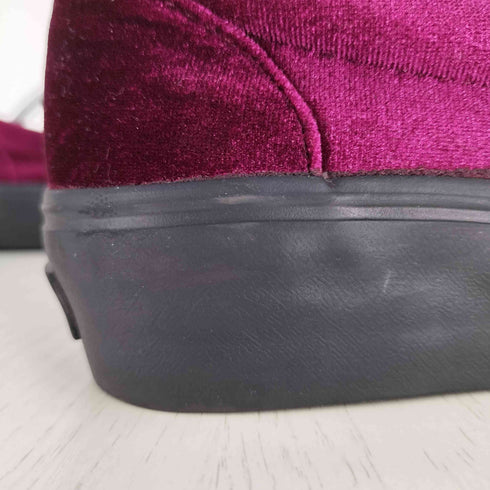 バンズ VANS V98THICK OP SLIP ON THICK ベルベット プラットフォーム スリッポン レディース JPN:23.5