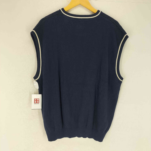 ギアフォースポーツ GEAR FOR SPORTS ロゴ刺繍ニットベスト メンズ JPN:XXL