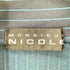 ニコル NICOLE ボーダーハイネックカットソー メンズ