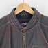 ハーレーダビッドソン HARLEY-DAVIDSON 10SS JAVA LEATHER JACKET ジャバ 純正 レザー ジャケット バックロゴ刺繍 シングルライダースジャケット メンズ import:S