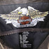 ハーレーダビッドソン HARLEY-DAVIDSON 10SS JAVA LEATHER JACKET ジャバ 純正 レザー ジャケット バックロゴ刺繍 シングルライダースジャケット メンズ import:S