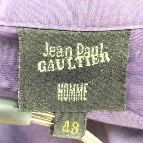 ジャンポールゴルチエオム Jean Paul GAULTIER HOMME フェザーネックレス付き ドレスシャツ メンズ JPN:48