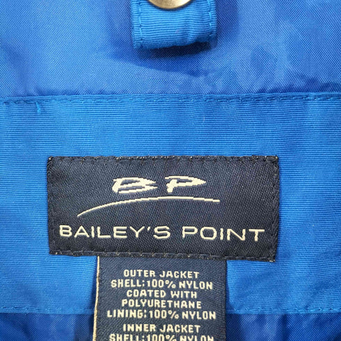 BAILEY'S POINT ナイロンシェルジャケット メンズ import:L