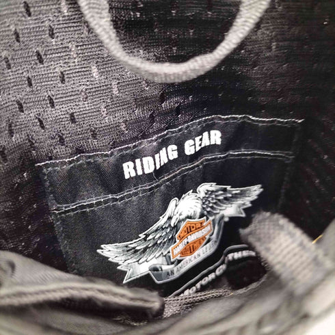 ハーレーダビッドソン HARLEY-DAVIDSON 15AW JKT-FOW PIT ZIP ロゴ 刺繍 ライディングジャケット メンズ import:S