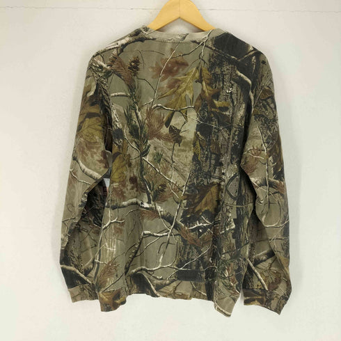 REALTREE リアルツリー柄クルーネックスウェット メンズ JPN:M