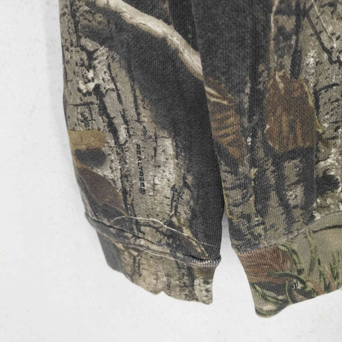REALTREE リアルツリー柄クルーネックスウェット メンズ JPN:M