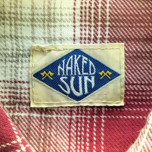 NAKED SUN チェック ウエスタンシャツ メンズ JPN:M
